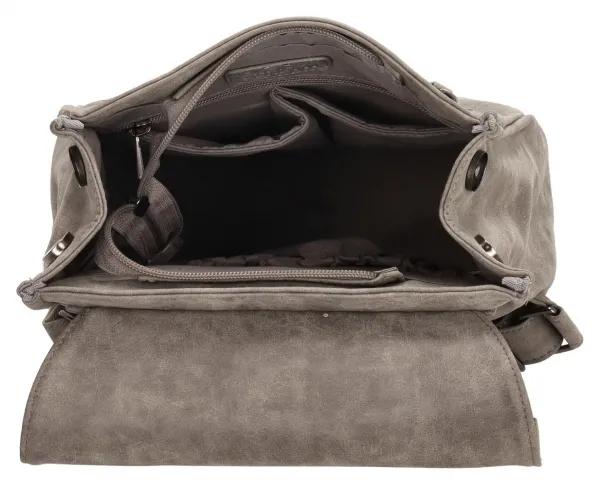 Dámsky batoh a kabelka 2v1 Enrico Benetti Amy Backpack 8 l Medium Grey