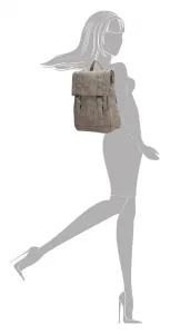 Dámsky batoh a kabelka 2v1 Enrico Benetti Amy Backpack 8 l Medium Grey