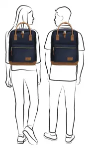Batoh na notebook Enrico Benetti Santiago Notebook Backpack 17 l Blue