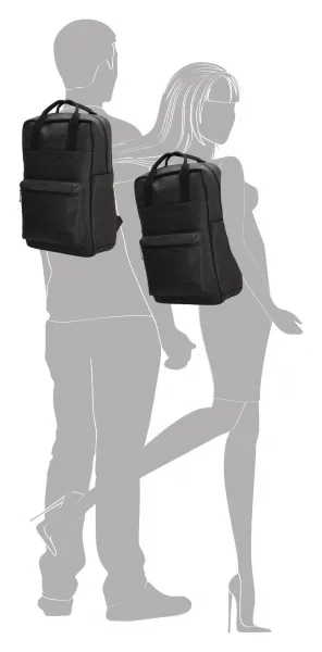 Batoh na notebook Enrico Benetti Rotterdam Notebook Backpack 13" Black