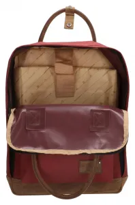 Batoh na notebook Enrico Benetti Santiago Notebook Backpack 17 l Bordeaux