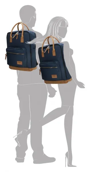 Batoh na notebook Enrico Benetti Santiago 46180 Navy