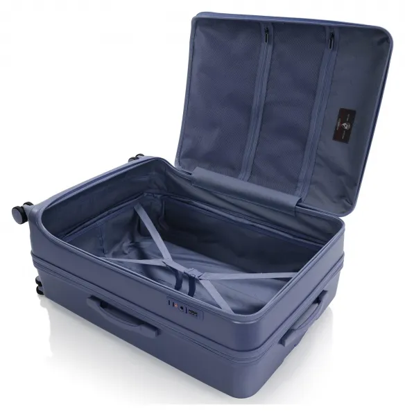 Veľký škrupinový kufor Heys EZ Fashion L Navy