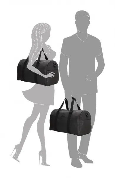 Cestovná taška Enrico Benetti Rotterdam Sport Bag Black