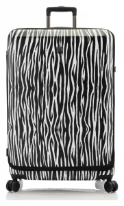 Veľký škrupinový kufor Heys EZ Fashion L Zebra