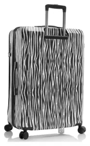 Veľký škrupinový kufor Heys EZ Fashion L Zebra