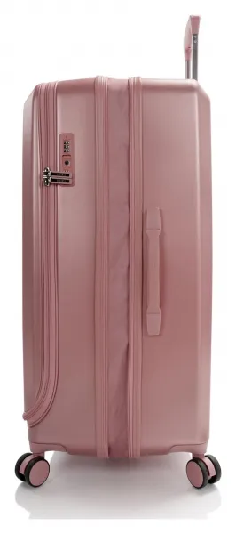 Veľký škrupinový kufor Heys EZ Fashion L Rose Gold