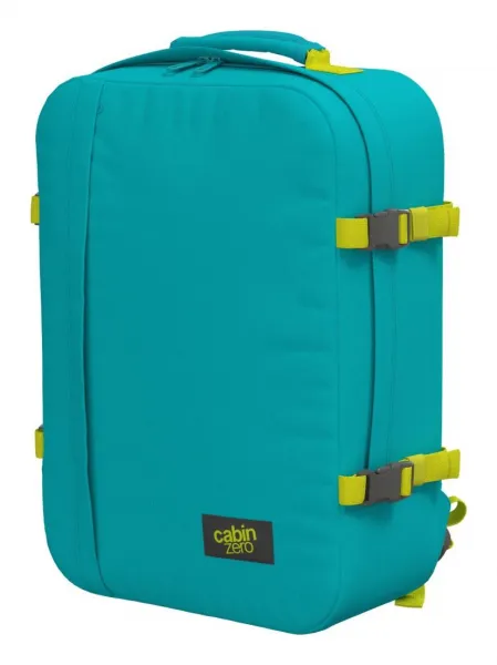 Cestovný batoh do lietadla CabinZero Classic 44L Aqua lagoon