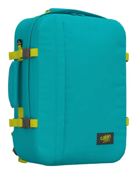 Cestovný batoh do lietadla CabinZero Classic 44L Aqua lagoon