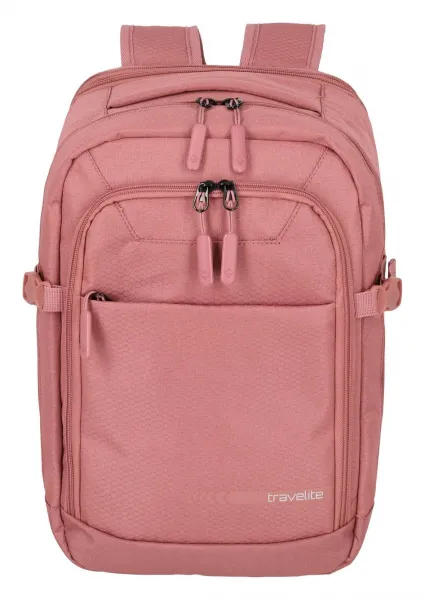 Batoh do lietadla 40x20x25 Travelite Kick Off Cabin Backpack Rosé