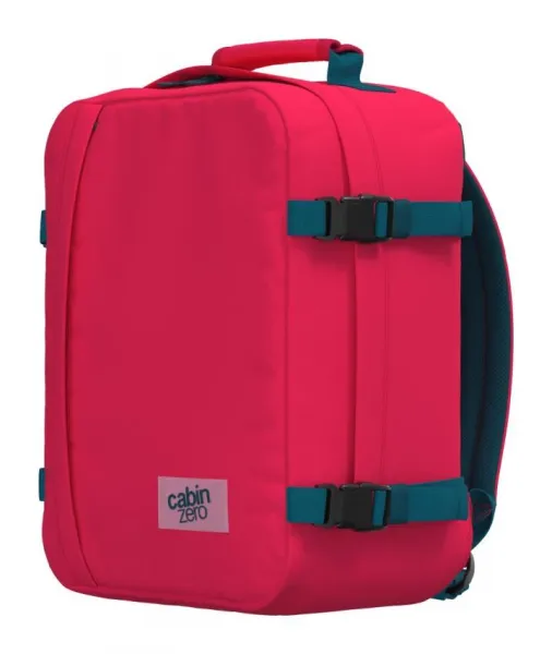 Batoh do lietadla 40x30x20 CabinZero Classic 28L Miami magenta