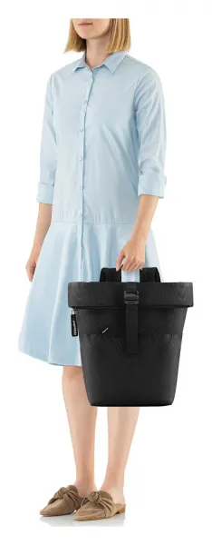 Reisenthel Rolltop Backpack Black