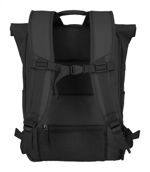 Roll top batoh Travelite Basics Roll-up Backpack Black
