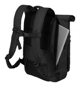 Roll top batoh Travelite Basics Roll-up Backpack Black