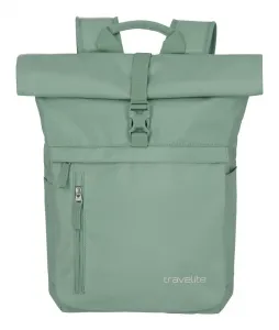 Roll top batoh Travelite Basics Roll-up Backpack Light green