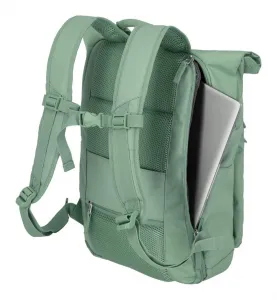 Roll top batoh Travelite Basics Roll-up Backpack Light green