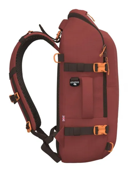 Cestovný batoh do lietadla CabinZero Adv 32L Sangria red