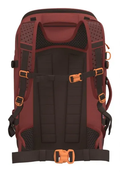 Batoh do lietadla 55x40x20 CabinZero Adv Pro 42L Sangria red