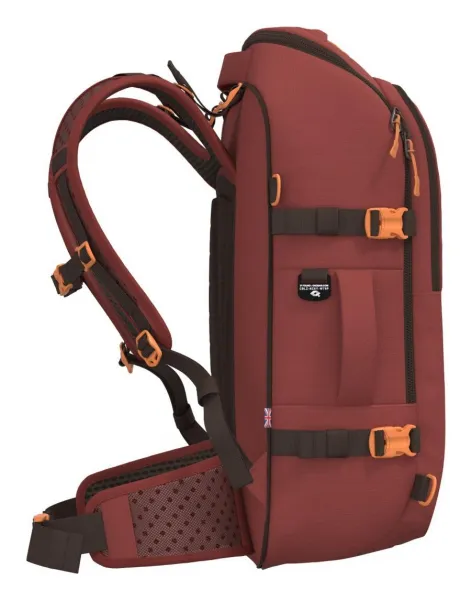 Batoh do lietadla 55x40x20 CabinZero Adv Pro 42L Sangria red