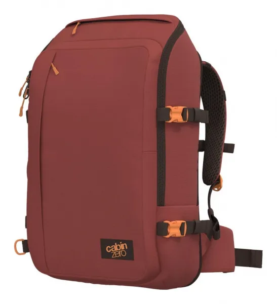 Batoh do lietadla 55x40x20 CabinZero Adv 42L Sangria red