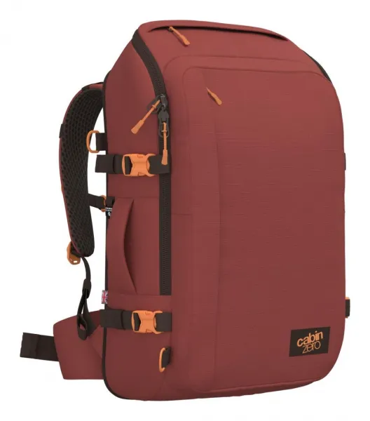 Batoh do lietadla 55x40x20 CabinZero Adv 42L Sangria red