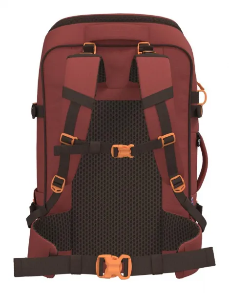 Batoh do lietadla 55x40x20 CabinZero Adv 42L Sangria red