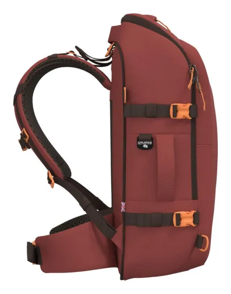 Batoh do lietadla 55x40x20 CabinZero Adv 42L Sangria red