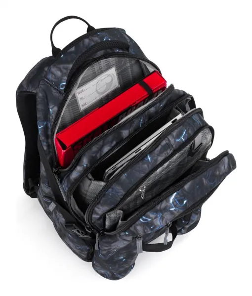 Školský batoh Bagmaster Bag 24 A Grey/Blue