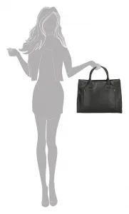 Dámska taška na notebook Enrico Benetti Bobbi 66523 Black