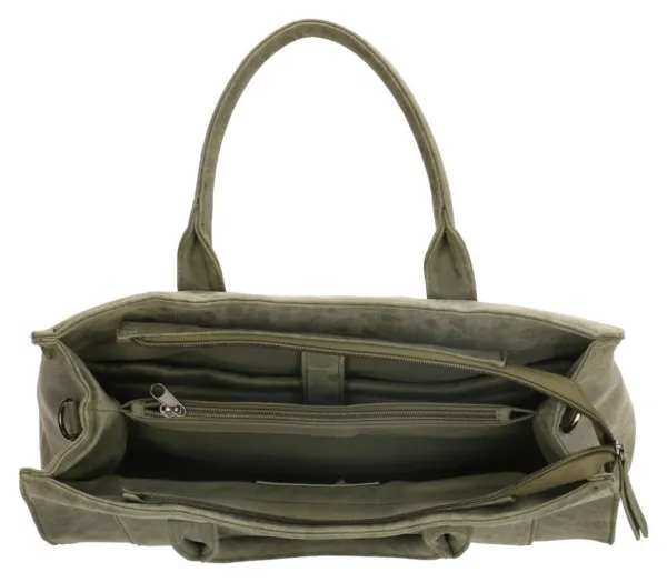 Dámska taška na notebook Enrico Benetti Bobbi 66523 Olive