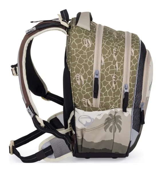 Školský batoh Bagmaster Lumi 24 C Brown/Beige