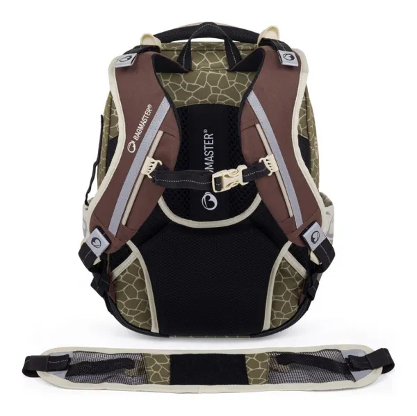 Školský batoh Bagmaster Lumi 24 C Brown/Beige