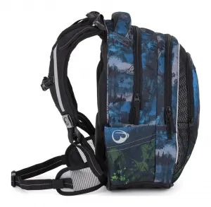 Školský batoh Bagmaster Lumi 24 F Blue/Black
