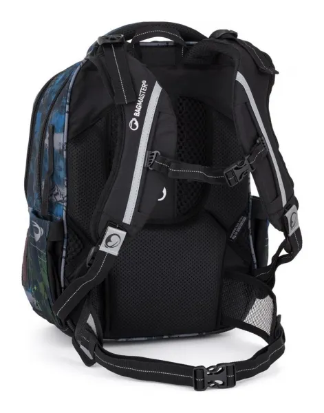 Školský batoh Bagmaster Lumi 24 F Blue/Black
