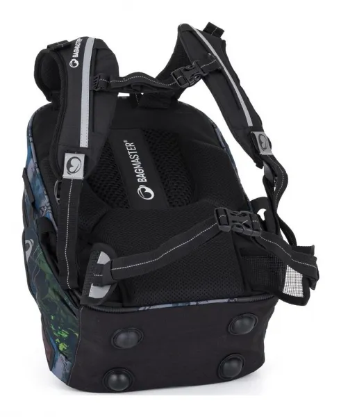 Školský batoh Bagmaster Lumi 24 F Blue/Black