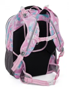 Školský batoh Bagmaster Porto 24 B Grey/Pink/Blue