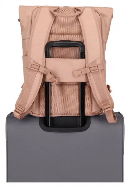 Dámsky ruksak na notebook Travelite Basics Rollup Backpack Rose