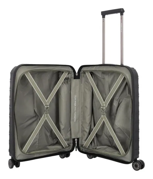 Kufor do lietadla 55x40x20 Travelite Mooby S Black