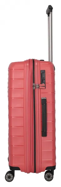 Stredný kufor na kolieskach Travelite Mooby M Red