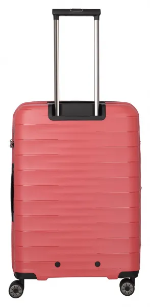 Stredný kufor na kolieskach Travelite Mooby M Red