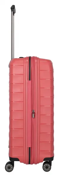 Stredný kufor na kolieskach Travelite Mooby M Red