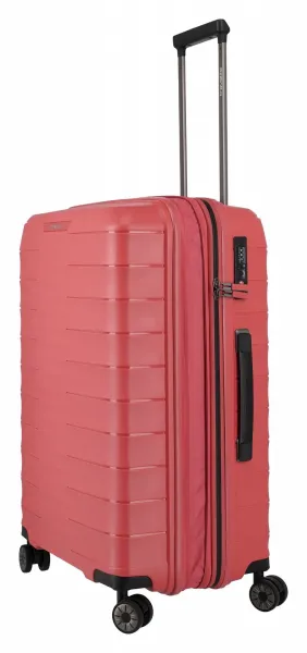 Stredný kufor na kolieskach Travelite Mooby M Red