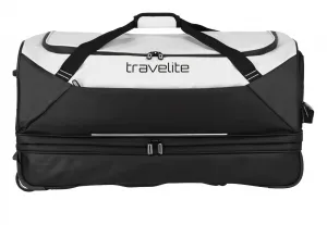 Cestovná taška na kolieskach Travelite Basics Wheeled Duffle exp. Black/white