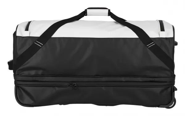 Cestovná taška na kolieskach Travelite Basics Wheeled Duffle exp. Black/white