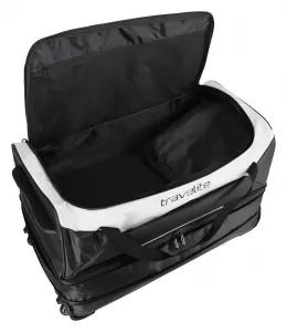Cestovná taška na kolieskach Travelite Basics Wheeled Duffle exp. Black/white