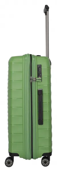 Stredný kufor na kolieskach Travelite Mooby M Green