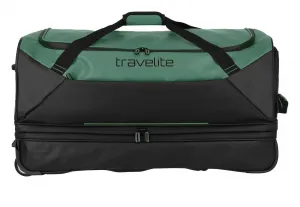 Cestovná taška na kolieskach Travelite Basics Wheeled Duffle exp. Black/green
