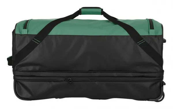 Cestovná taška na kolieskach Travelite Basics Wheeled Duffle exp. Black/green
