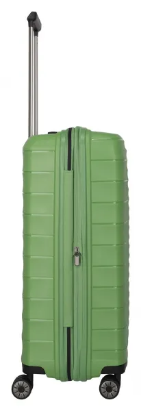 Stredný kufor na kolieskach Travelite Mooby M Green