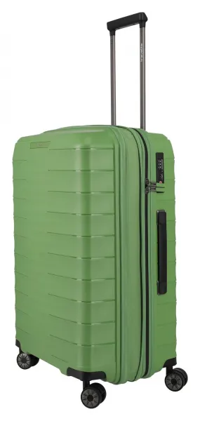 Stredný kufor na kolieskach Travelite Mooby M Green